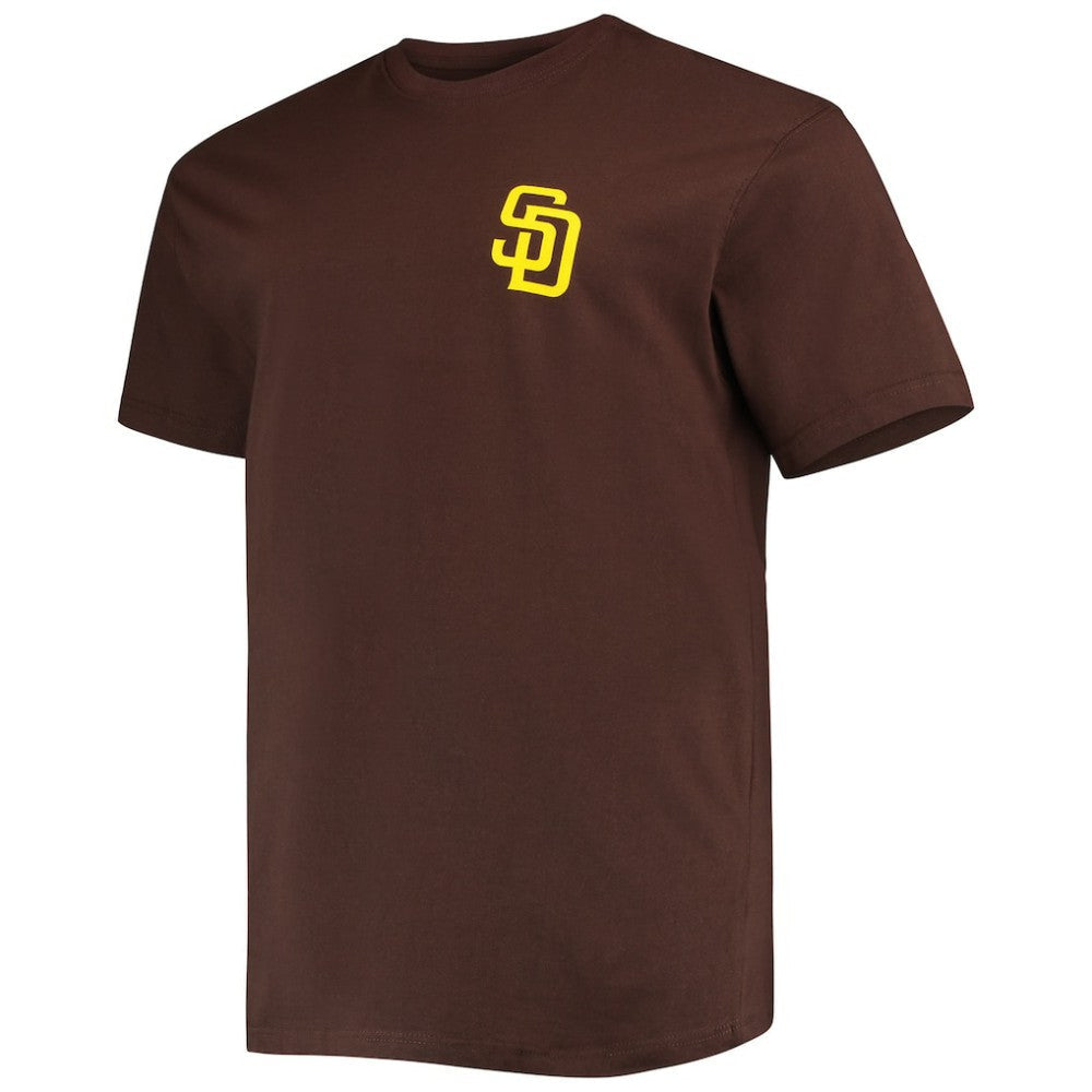 San Diego Padres Big & Tall Father's Day #1 Dad T-Shirt - Brown