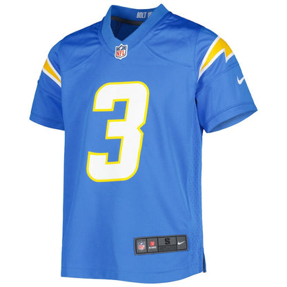Derwin James Jr. Los Angeles Chargers Youth Game Jersey - Powder Blue | Nike for sale