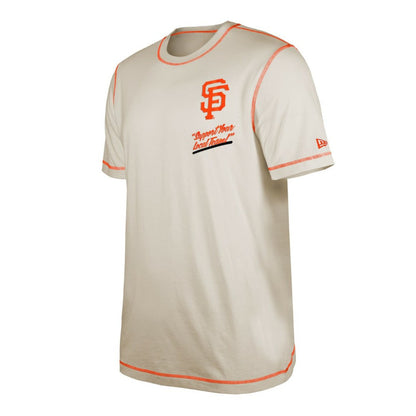San Francisco Giants Team Split T-Shirt - White | New Era