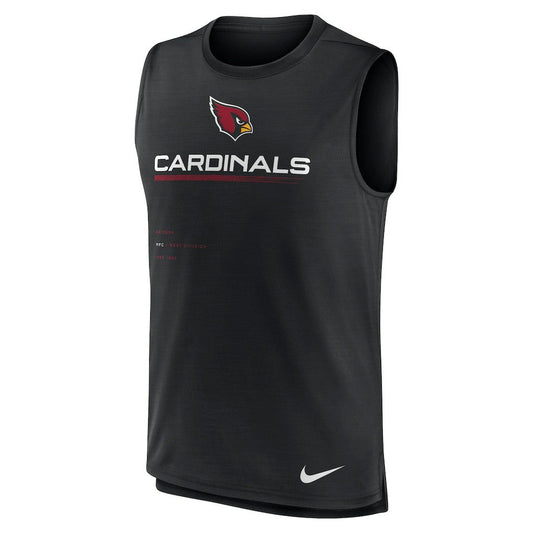 Arizona Cardinals Muscle Trainer Tank Top - Black | Nike for sale