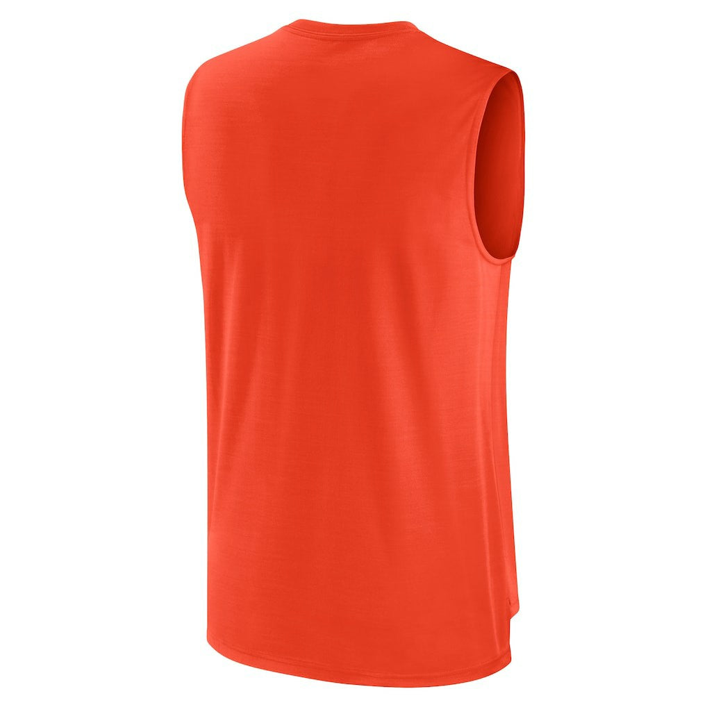 Cleveland Browns Muscle Trainer Tank Top - Orange | Nike sale