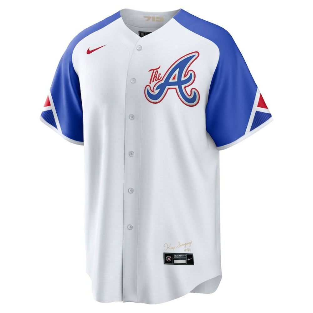 Atlanta Braves 2023 City Connect Replica Jersey - White | Nike
