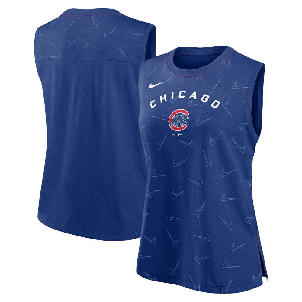 Chicago Cubs Women's Muscle Play Tank Top - Royal | Nike