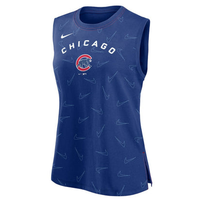 Chicago Cubs Women's Muscle Play Tank Top - Royal | Nike