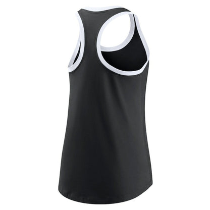 Chicago White Sox Women's Tech Tri-Blend Tank Top - Black | Nike