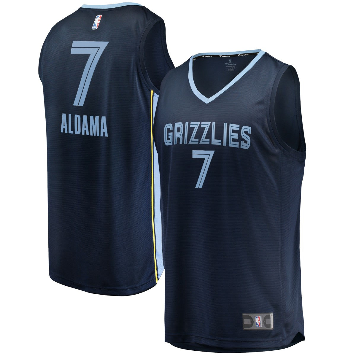 Santi Aldama Memphis Grizzlies Fast Break Replica Jersey - Icon Edition - Navy | Fanatics sale