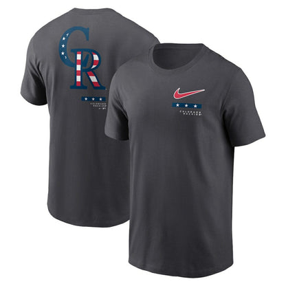 Colorado Rockies Americana T-Shirt - Anthracite | Nike