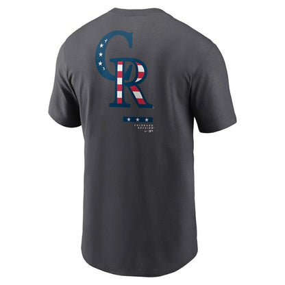 Colorado Rockies Americana T-Shirt - Anthracite | Nike