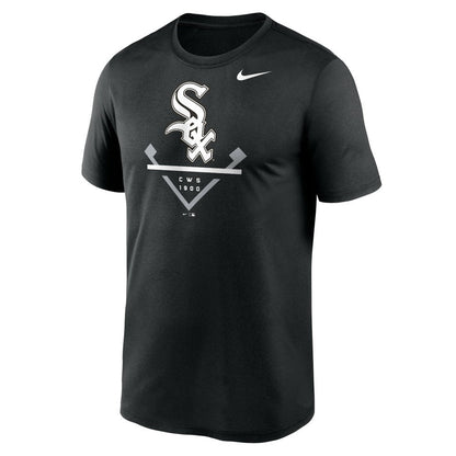 Chicago White Sox Big & Tall Icon Legend Performance T-Shirt - Black | Nike