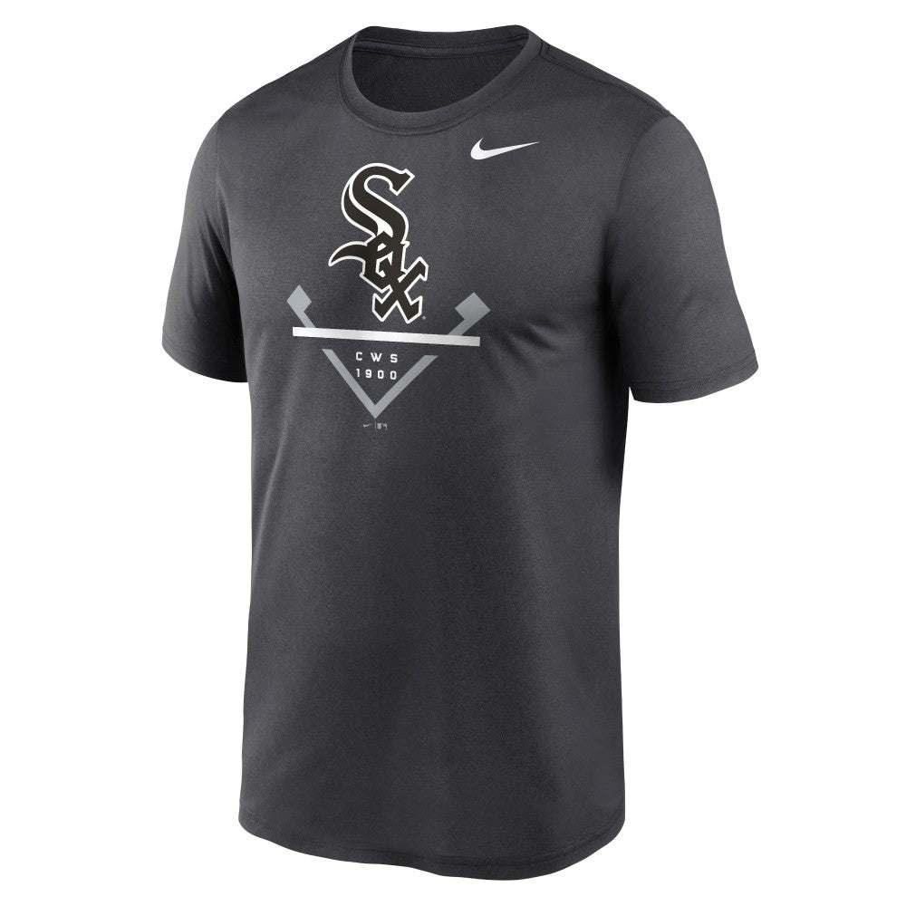 Chicago White Sox Big & Tall Icon Legend Performance T-Shirt - Anthracite | Nike
