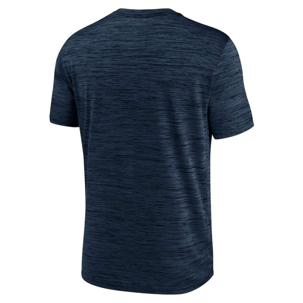 Cleveland Guardians Logo Velocity Performance T-Shirt - Navy | Nike