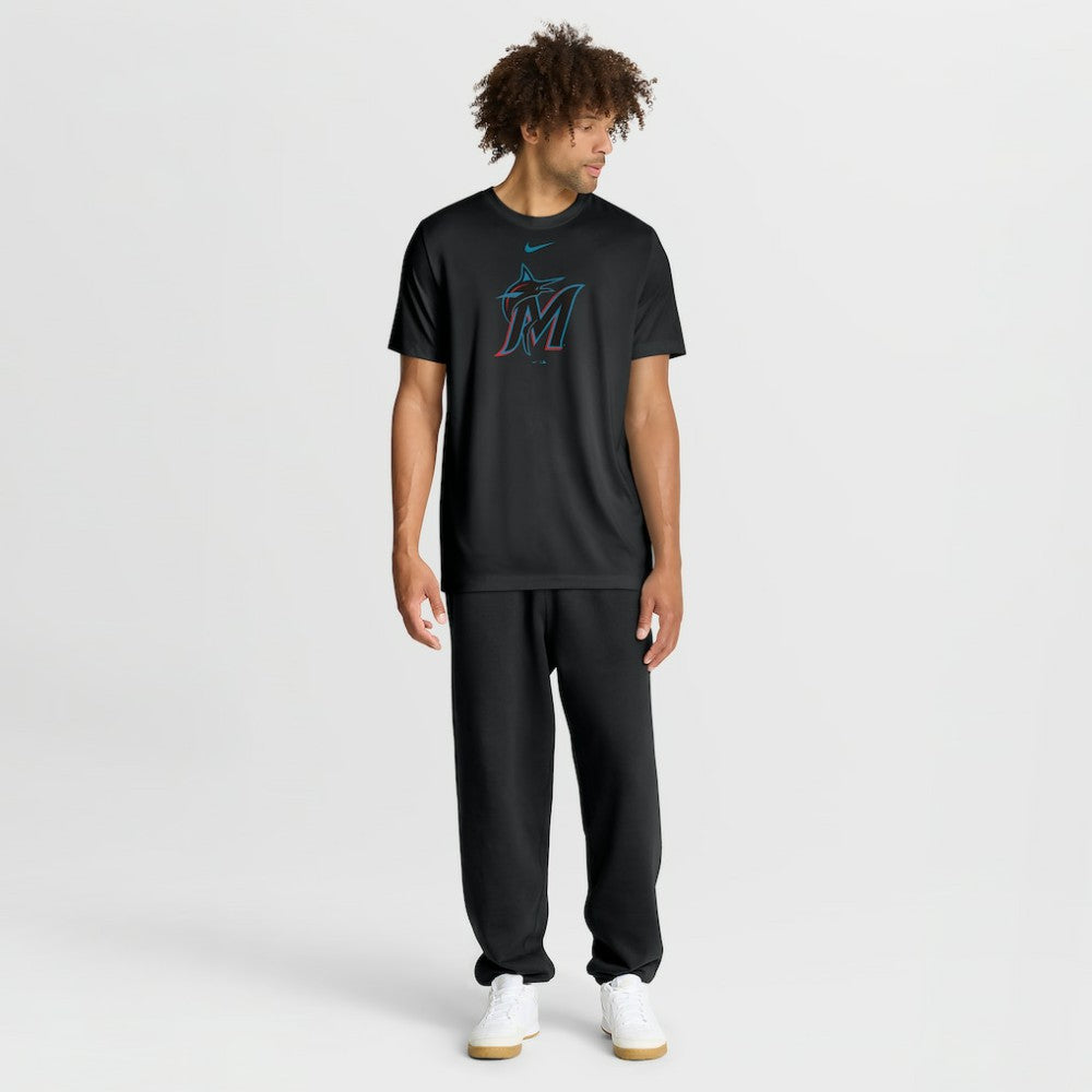 Miami Marlins New Legend Dri-FIT T-Shirt - Black | Nike