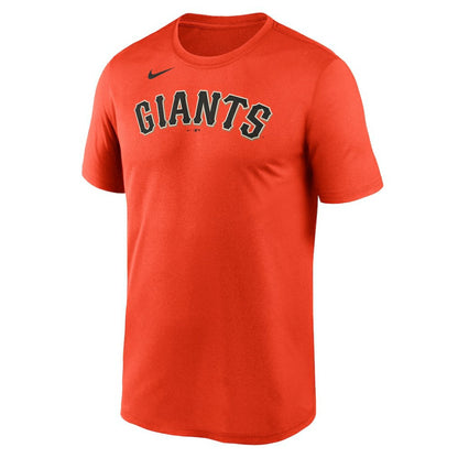 San Francisco Giants New Legend Wordmark Dri-FIT T-Shirt - Orange | Nike