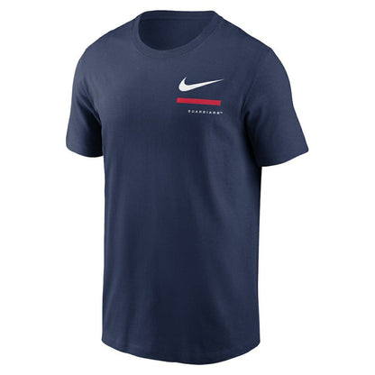 Cleveland Guardians Over the Shoulder T-Shirt - Navy | Nike