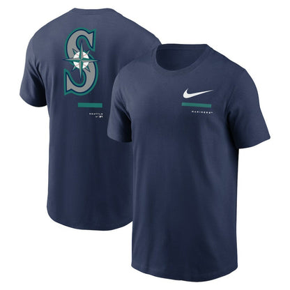 Seattle Mariners Over the Shoulder T-Shirt - Navy | Nike
