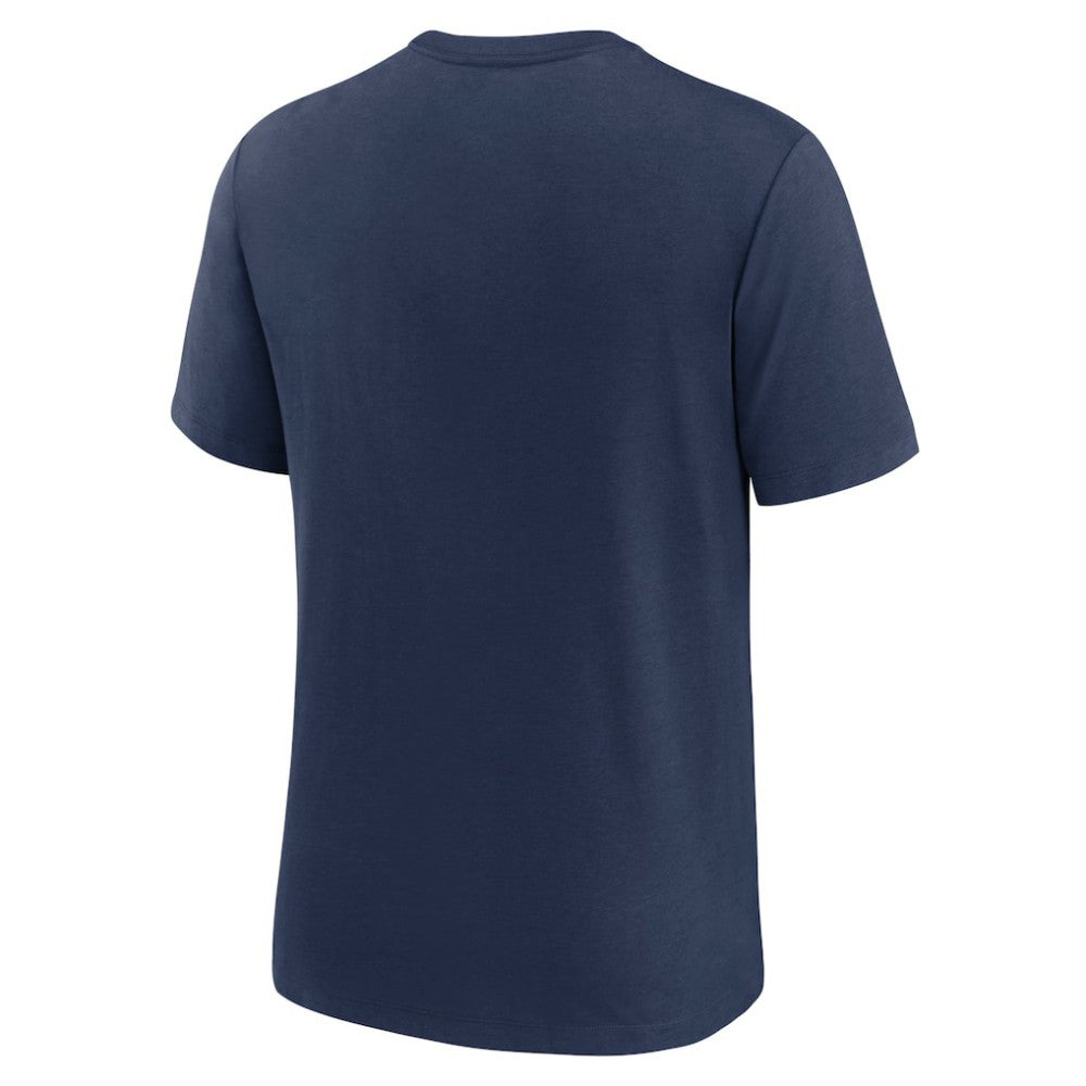 Detroit Tigers Rewind Retro Tri-Blend T-Shirt - Navy | Nike
