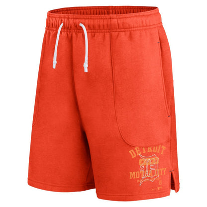 Detroit Tigers Statement Ball Game Shorts - Orange | Nike