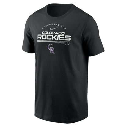 Colorado Rockies Team Engineered Performance T-Shirt - Black | Nike