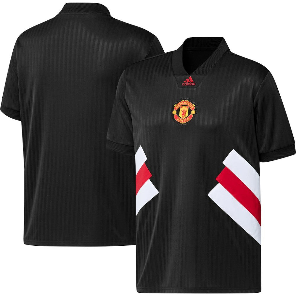 Manchester United Football Icon Jersey - Black | Adidas on sale
