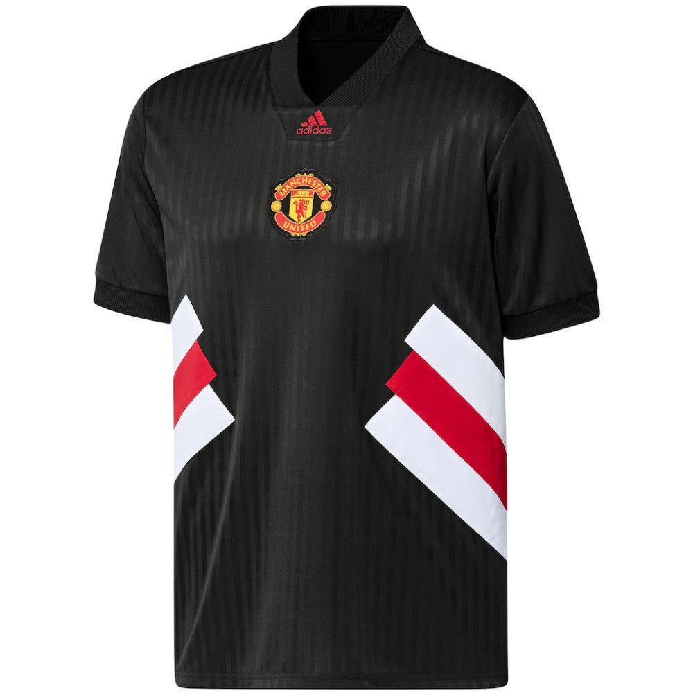 Manchester United Football Icon Jersey - Black | Adidas on sale