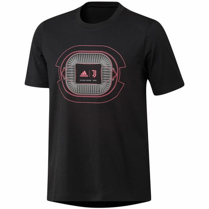 Juventus Male Graphic T-Shirt - Black | Adidas discount