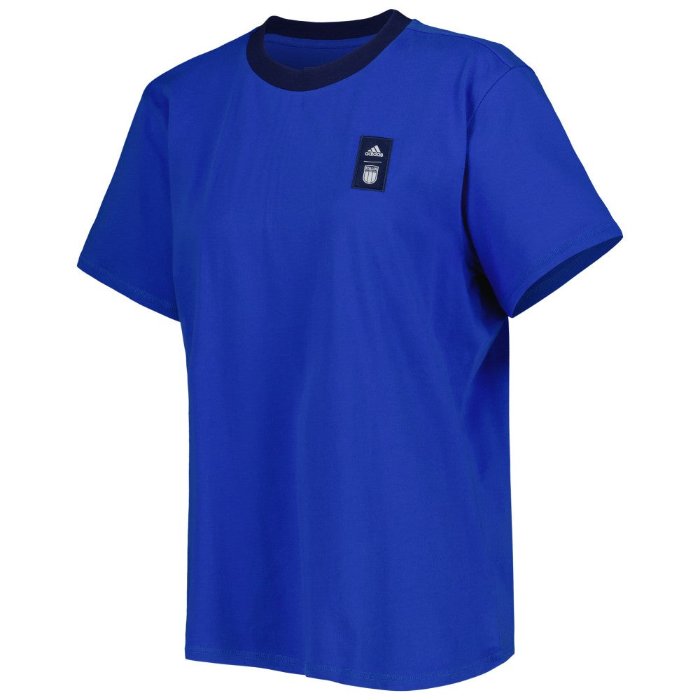 Italy National Team Women's Training T-Shirt - Blue | Adidas discount