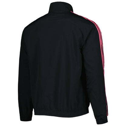 Juventus 2022/23 On-Field Team Logo Anthem Reversible Full-Zip Jacket - Black | Adidas on sale
