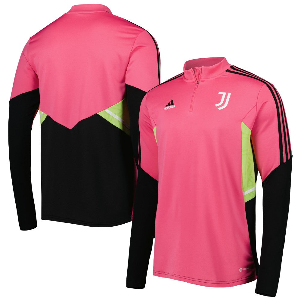 Juventus Training AEROREADY Quarter-Zip Top - Pink | Adidas outlet