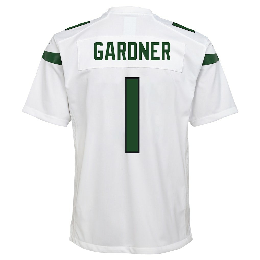 Ahmad Sauce Gardner New York Jets Youth Game Jersey - White | Nike outlet