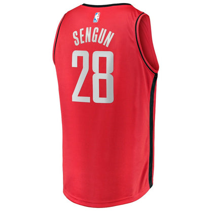 Alperen Sengun Houston Rockets Fast Break Replica Jersey - Icon Edition - Red | Fanatics outlet