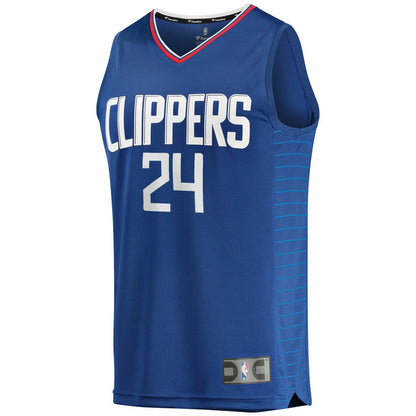 Norman Powell LA Clippers Youth Fast Break Replica Jersey - Icon Edition - Royal | Fanatics cheap