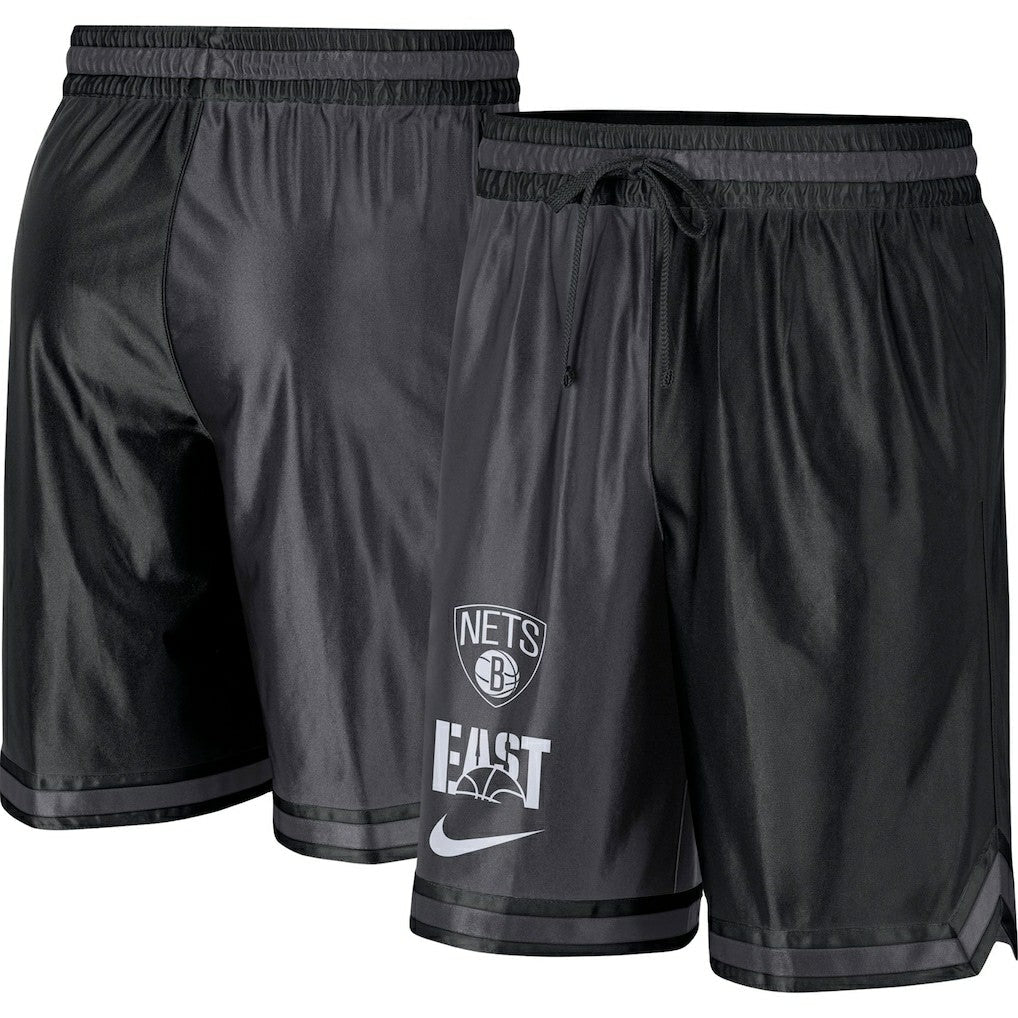 Brooklyn Nets Courtside Versus Force Split DNA Performance Shorts - Black/Anthracite | Nike sale