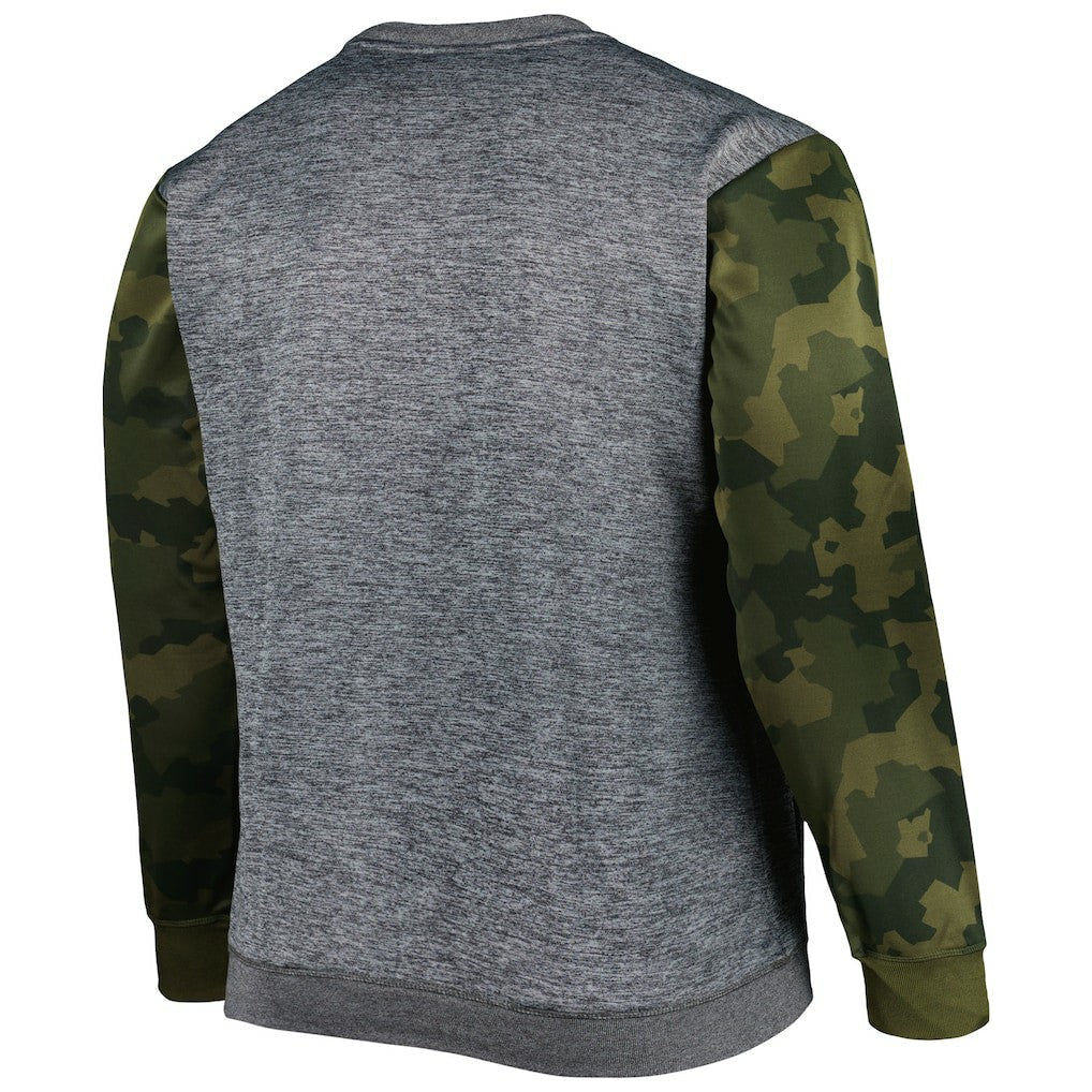 Brooklyn Nets Big & Tall Camo Stitched Sweatshirt - Heather Charcoal | Fanatics discount