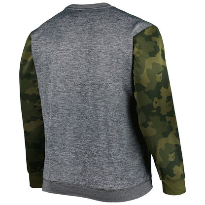 Brooklyn Nets Big & Tall Camo Stitched Sweatshirt - Heather Charcoal | Fanatics discount