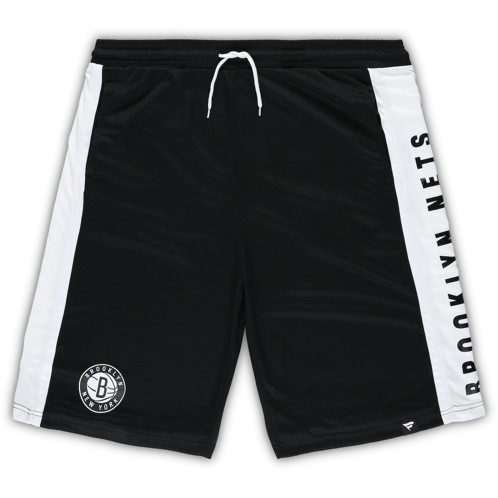 Brooklyn Nets Big & Tall Referee Iconic Mesh Shorts - Black | Fanatics discount