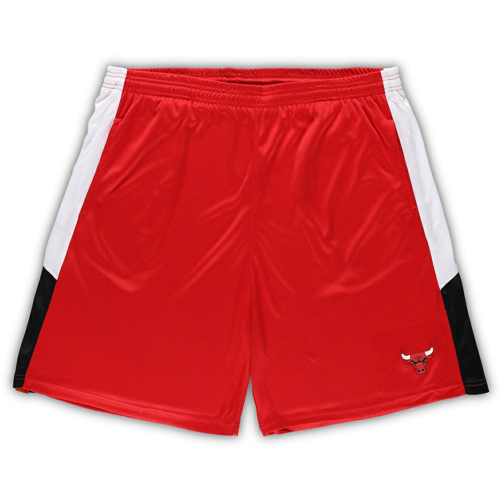 Chicago Bulls Big & Tall Champion Rush Practice Shorts - Red | Fanatics outlet
