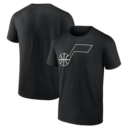 Utah Jazz Taylor Logo T-Shirt - Black discount