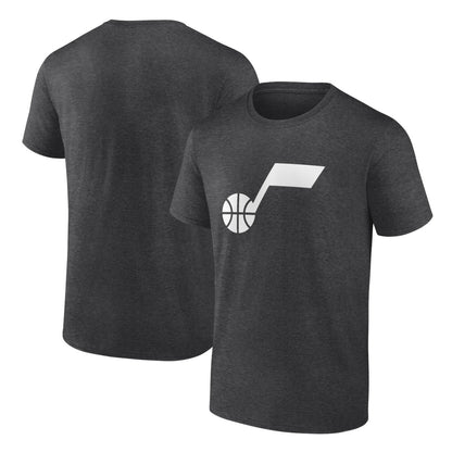 Utah Jazz Primary Logo T-Shirt - Charcoal sale