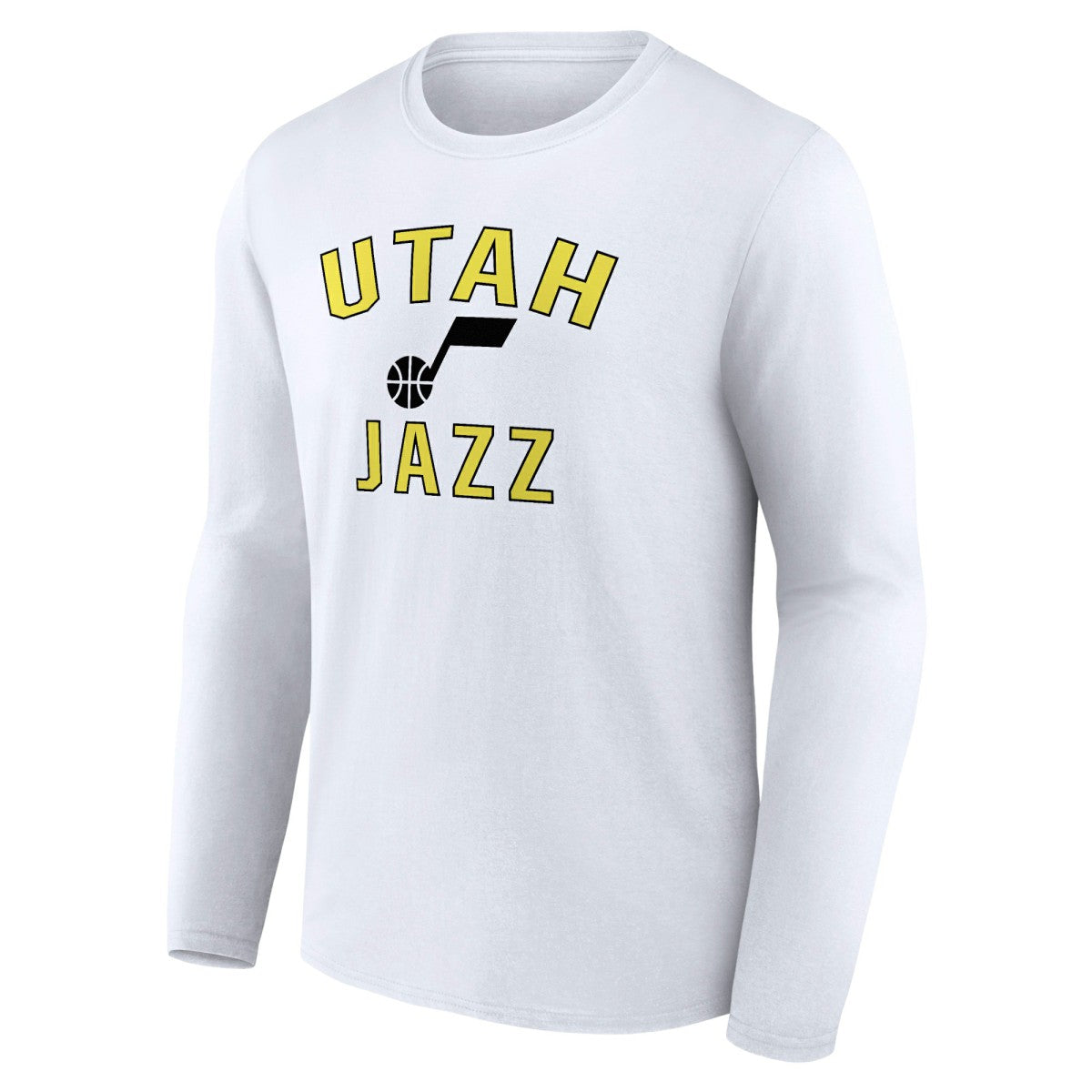 Utah Jazz Victory Arch Team Long Sleeve T-Shirt - White cheap