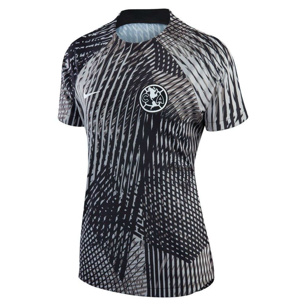 Club America Women's 2022/23 Pre-Match Raglan Performance Top - Black | Nike online