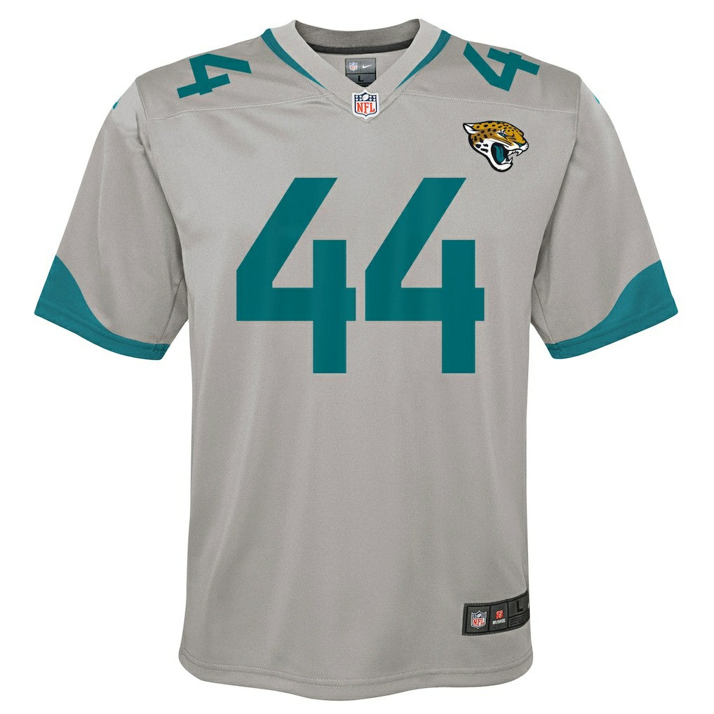 Travon Walker Jacksonville Jaguars Youth Inverted Game Jersey - Silver | Nike outlet