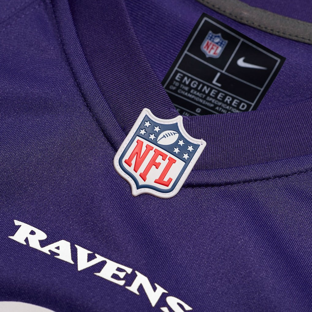 Daniel Faalele Baltimore Ravens Player Game Jersey - Purple | Nike for sale