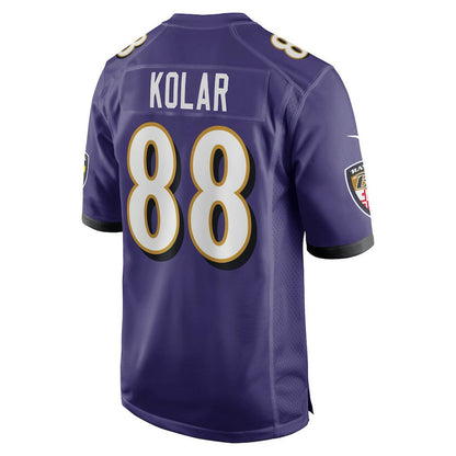 Charlie Kolar Baltimore Ravens Player Game Jersey - Purple | Nike for sale