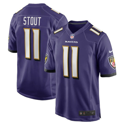 Jordan Stout Baltimore Ravens Player Game Jersey - Purple | Nike online