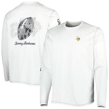 Minnesota Vikings Laces Out Billboard Long Sleeve T-Shirt - White online