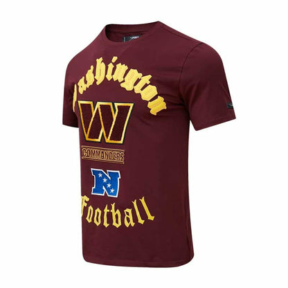 Washington Commanders Pro Standard Old English T-Shirt - Burgundy discount