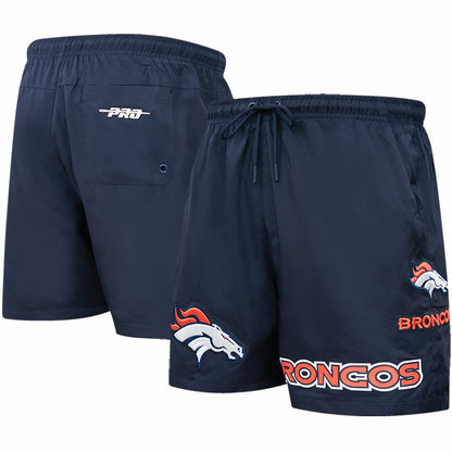 Denver Broncos Pro Standard Woven Shorts - Navy outlet