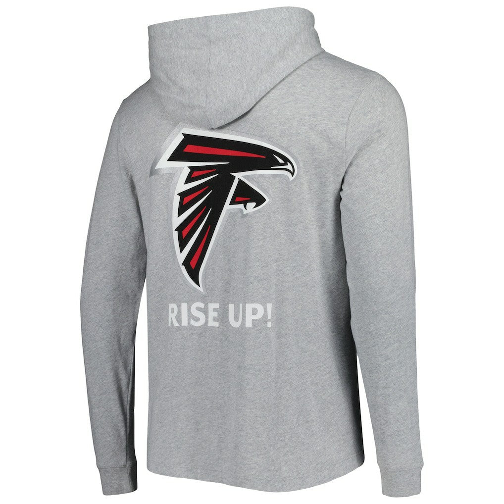 Atlanta Falcons Vineyard Vines Local Long Sleeve Hoodie T-Shirt - Heathered Gray sale