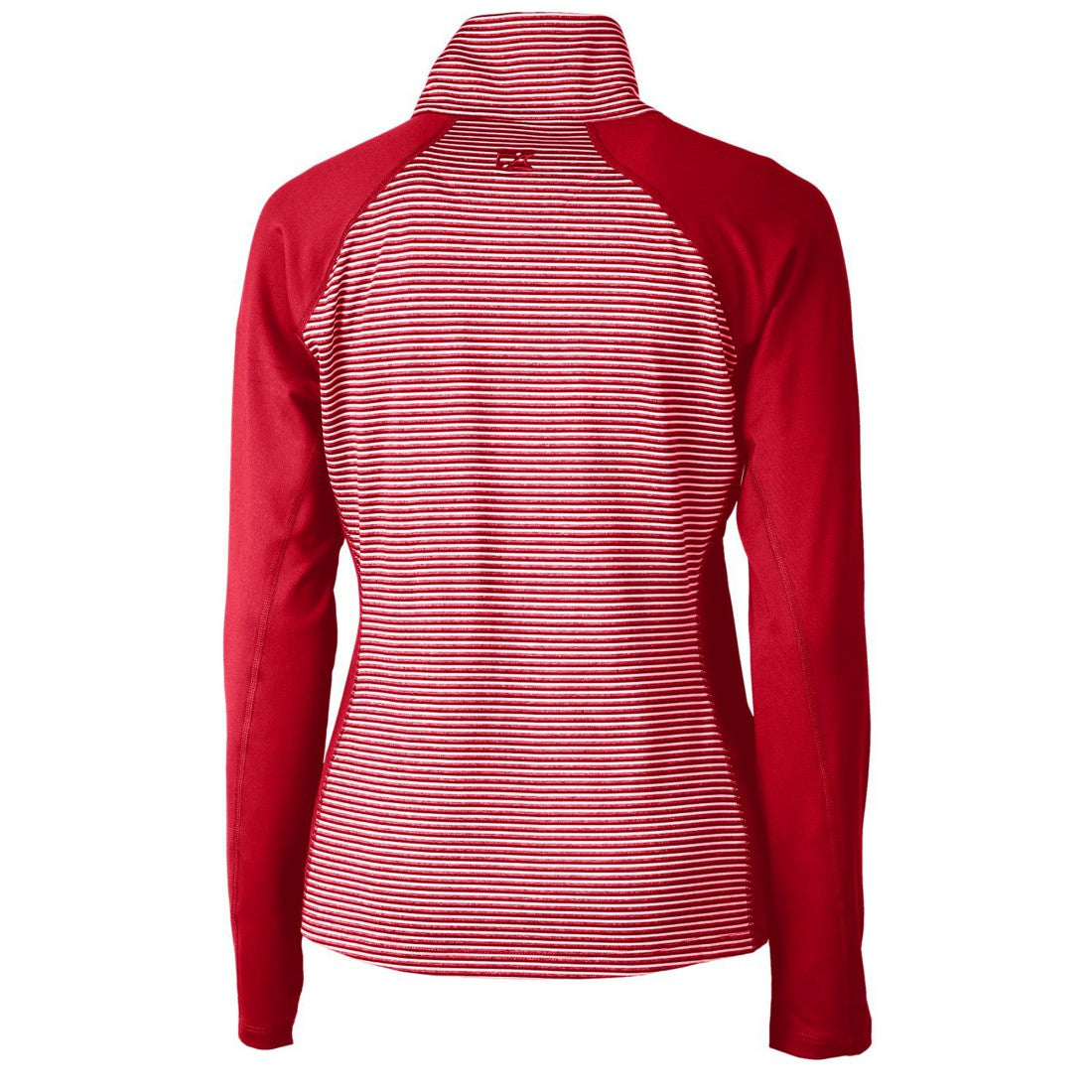 Tampa Bay Buccaneers Cutter & Buck Women's Forge Tonal Half-Zip Top - Cardinal outlet
