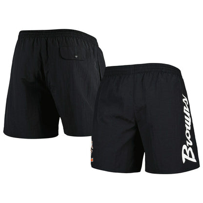 Cleveland Browns Team Essentials Nylon Shorts - Black for sale